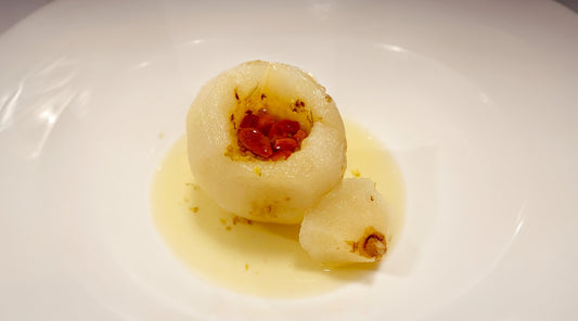 Osmanthus Rock Sugar Stewed Snow Pear Easy Recipe 桂花冰糖燉雪梨簡易食譜