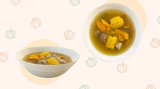 Popcorn pumpkin soup recipe