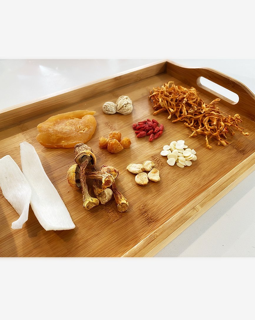 姬松茸螺片養顏湯材料 Ingredients of Dried Sea Whelk Blaze Mushroom Soup Packet